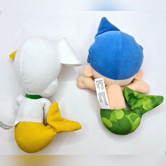 Nickelodeon Bubble Guppies Plush Gil Gill Bubble Puppy 2012 Lot Of 2 Nick Jr. - Picture 2 of 3